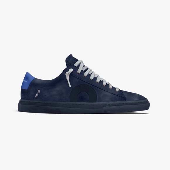 Oliver Cabell Other - Oliver Cabell || Low 1 Marine Suede Low Top Sneakers Navy Blue 40